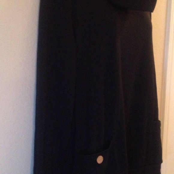 Leo Rosi Cassie Cowl Neck Long Sleeve Top Pockets - Picture 3 of 8